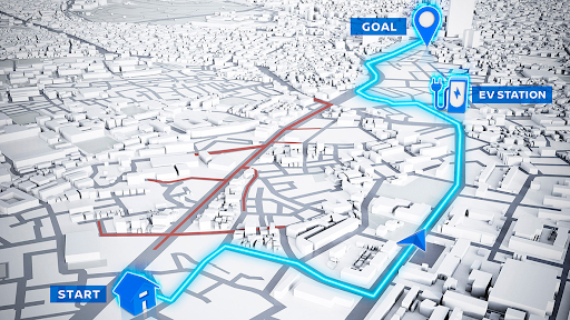 Route Planning Application Interface